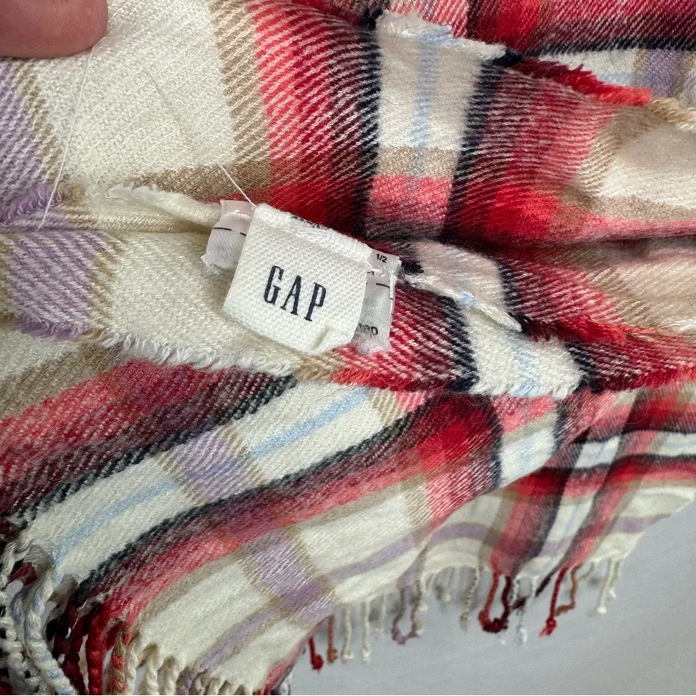 GAP oversized plaid